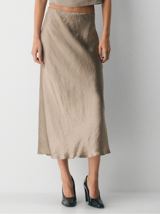 Aritzia Dresses & Skirts - Aritzia Babaton Slip Satin Maxi Skirt
